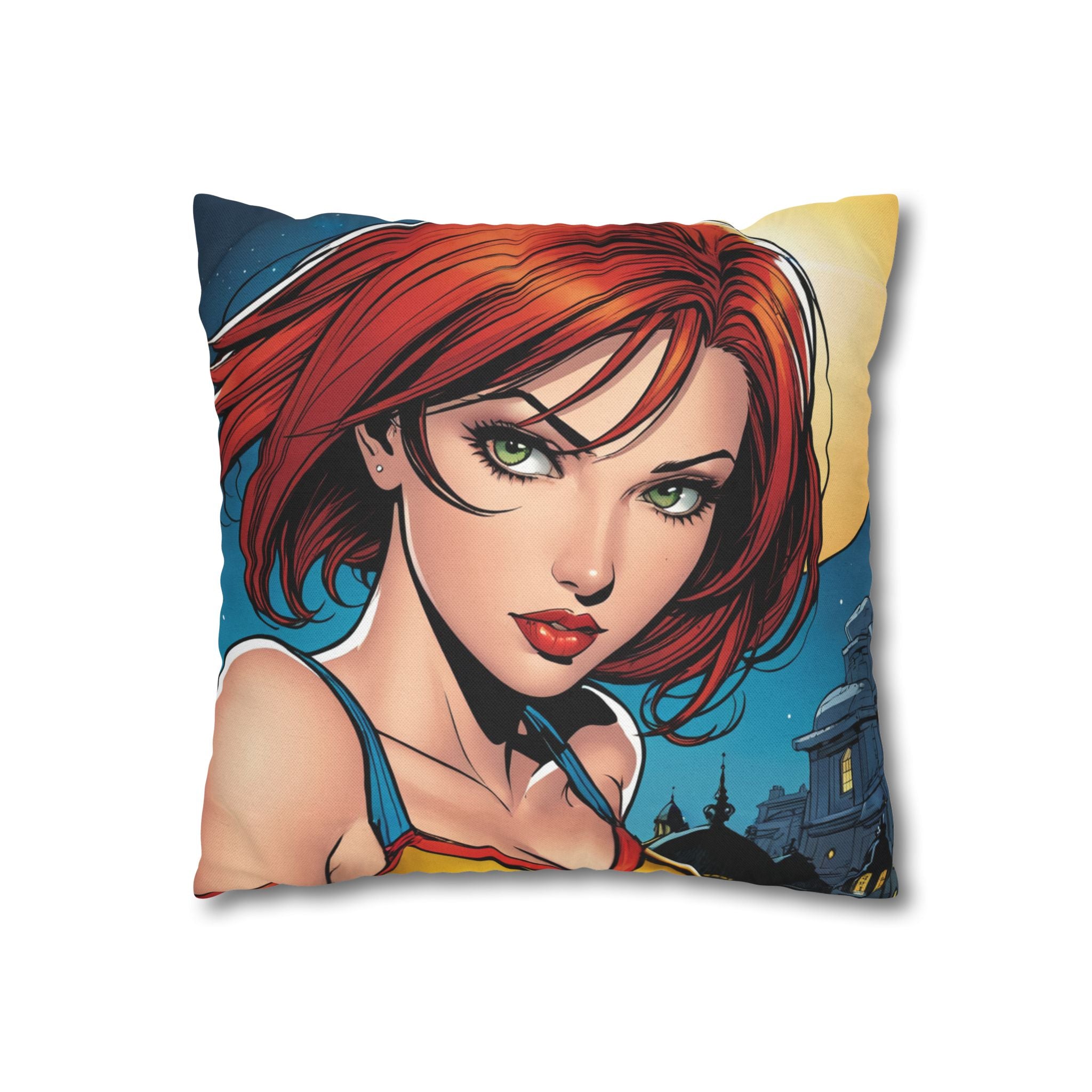 Heroine Spun Polyester Square Pillowcase