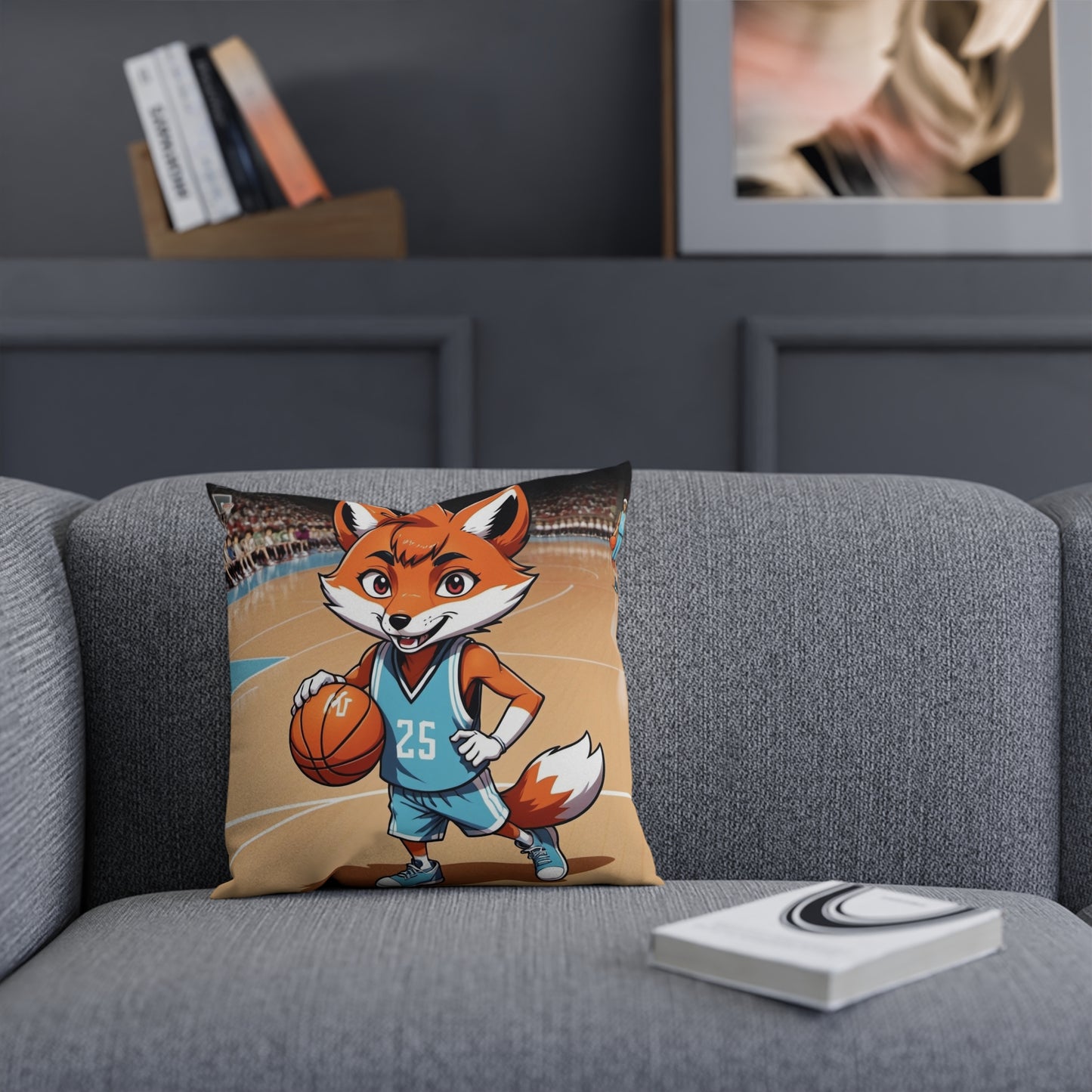 Anime Basketball Fox Cushion