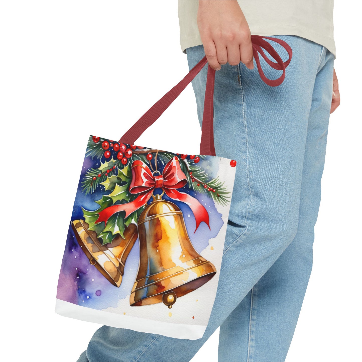 Christmas Bell Tote Bag (AOP)