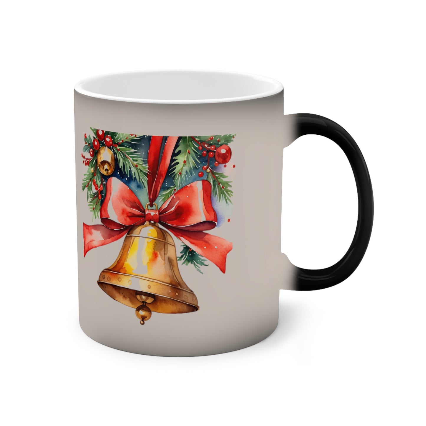 Color-Changing Mug, 11oz  -Christmas Bell