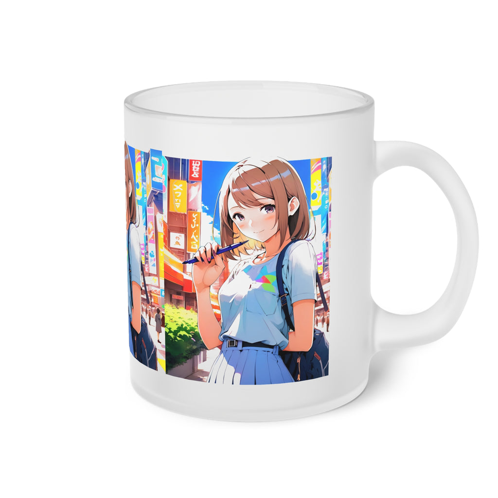 Frosted Glass Mug