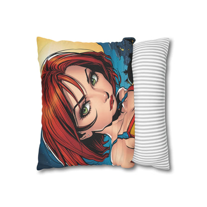 Heroine Spun Polyester Square Pillowcase