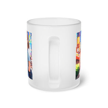 Frosted Glass Mug