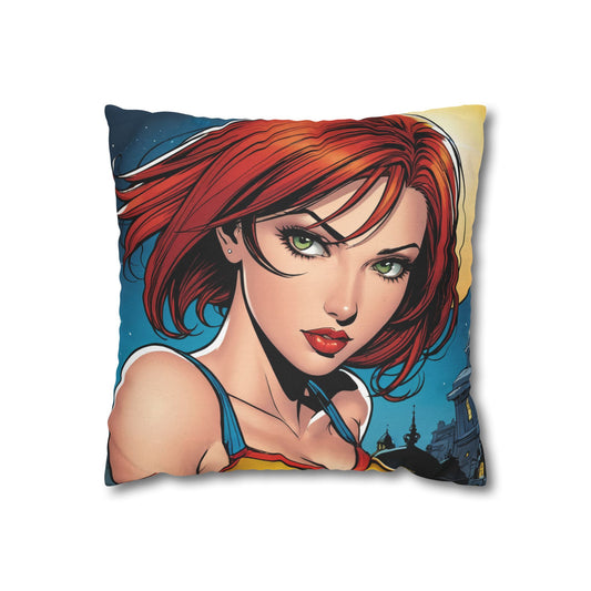 Heroine Spun Polyester Square Pillowcase