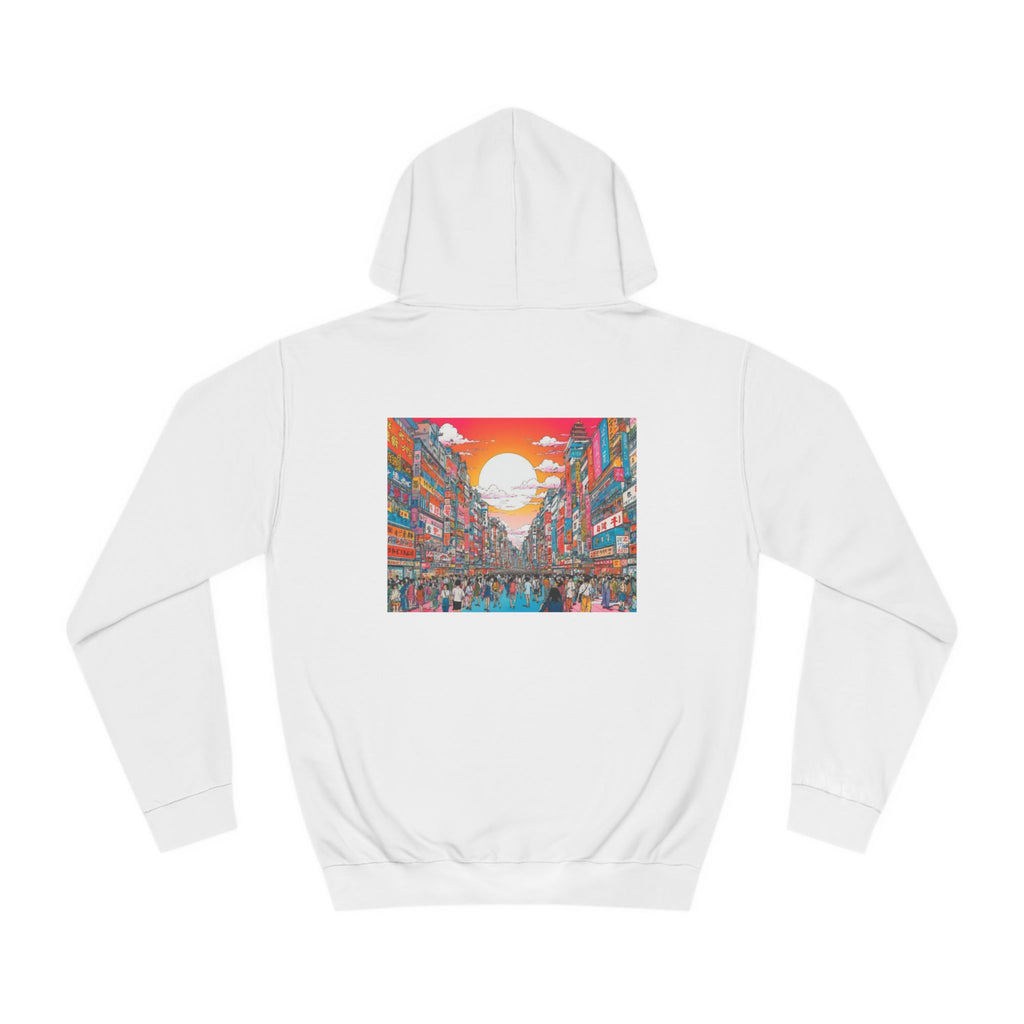 Living in Japan - Unisex College Hoodie
