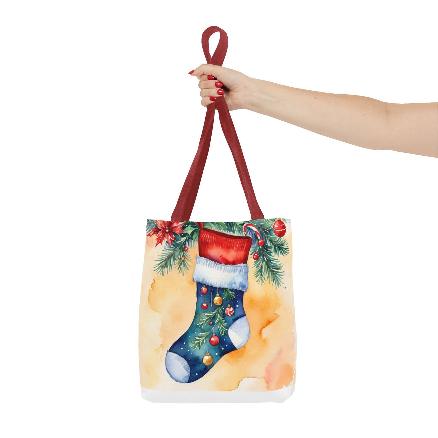 Christmas Sock Tote Bag (AOP) -