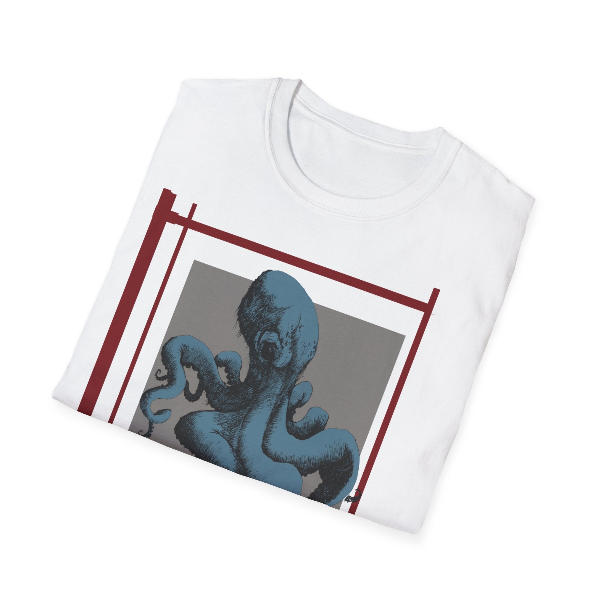 Octo the Alien Unisex Softstyle T-Shirt